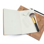 POTENTATE Popular Sketchbook 160GSM Paper Glued Bound 32 Sheets/64 Pages for Certified Medium Texture Drawing Block for Pencil Ink Crayon | 16K Size - Image 3