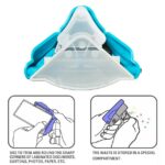 Jielisi 7005 Corner Rounder Punch Cutter R5mm – Light Blue Paper Corner Trimmer