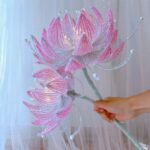 100pcs 12-Inch Iridescent Opal Holographic Pipe Cleaners | Twistable Metallic Tinsel Chenille Curly Stems | Sparkle Craft Wires for DIY Crafts and Decorations - Image 12