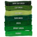 100pcs 12-Inch High-Density Velvet Pipe Cleaners | Twistable Chenille Stems (Limpiapipas) | Soft Plush Craft Wires for DIY Flowers, Kids & School Crafts