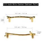 Gold Tree Branch Handle Pull (Pair) – Metal Twig Design Tray & Cupboard Drawer Handles for Resin Trays & Furniture - Image 2