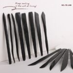 Keep Smiling 14-Piece Plastic Clay Tool Set – Professional Pottery, Ceramics & Clay Modeling Sculpting Tools