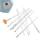 Keep Smiling 10-Piece Professional Fine Art & Nail Art Brush Set – Detail, Liner & Precision Painting Brushes