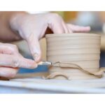 6-Piece Double-Ended Clay Sculpting Tool Set – Wooden Wax Carving, Pottery, Ceramics & Clay Modelling Tools