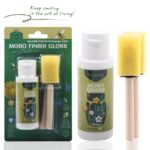 Keep Smiling MOBO Finish Gloss 60ml – 4-in-1 Mod Podge-Style Alternative Craft Glue, Sealant, Finish & Image Transfer Medium