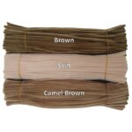 100pcs 12-Inch High-Density Velvet Pipe Cleaners | Twistable Chenille Stems (Limpiapipas) | Soft Plush Craft Wires for DIY Flowers, Kids & School Crafts