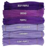 100pcs 12-Inch High-Density Velvet Pipe Cleaners | Twistable Chenille Stems (Limpiapipas) | Soft Plush Craft Wires for DIY Flowers, Kids & School Crafts
