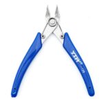 YTH-126 Precision Diagonal Wire Cutter 130mm Stainless Steel Flush Cutter for Jewelry Making and Crafts