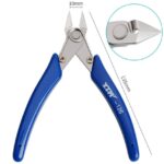 YTH-126 Precision Diagonal Wire Cutter 130mm Stainless Steel Flush Cutter for Jewelry Making and Crafts