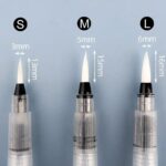 3PCS Refillable Watercolor Brush Pen Set | Nylon Water Brush Pens