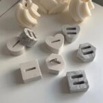 8-Hole Ring Holder Silicone Mold for Epoxy Resin, Jesmonite, Concrete & Cement