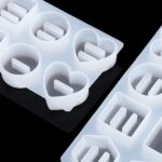 8-Hole Ring Holder Silicone Mold for Epoxy Resin, Jesmonite, Concrete & Cement