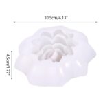 3D Blooming Lotus Flower Silicone Candle Mold