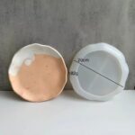 8-Inch Round Curved Tray Silicone Mold