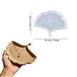 Maple Leaf Silicone Mold for Resin Jesmonite Concrete and Cement Storage Trays
