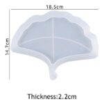 Maple Leaf Silicone Mold for Resin Jesmonite Concrete and Cement Storage Trays