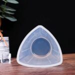 Reusable Silicone Measuring Cup with ml & oz Markings for Epoxy Resin Mixing