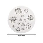 Daisy Flower Silicone Mold for Polymer Clay Jewelry Making Chocolate Fondant Candy DIY Craft Mold