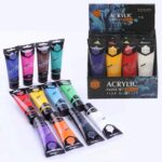 Keep Smiling Fine Quality Acrylic Paint Set 75mL – 6 & 12 Colors