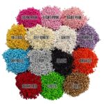 Artificial Flower Stamens – Double-Head Pearl Pistils for DIY Flower Making, Pipe Cleaner Crafts & Decoration