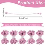 Artificial Flower Stamens – Double-Head Pearl Pistils for DIY Flower Making, Pipe Cleaner Crafts & Decoration - Image 3