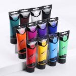 Keep Smiling Fine Quality Acrylic Paint Set 75mL – 6 & 12 Colors