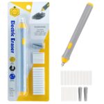 Keep Smiling EE-0002 Electric Fine Eraser with 20 Spare Tips – Battery-Powered Precision Eraser
