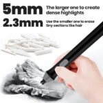 Keep Smiling EE-0002 Electric Fine Eraser with 20 Spare Tips – Battery-Powered Precision Eraser - Image 5