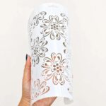 Imported High Quality Reusable Mandala Stencil 10×10 Inch – 0.5mm Mylar Plastic Stencil for Furniture, MDF, Decoupage, Scrapbooking & DIY Crafts