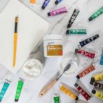 Mont Marte Crackle Paste Premium for Acrylic & Oil Painting Texture Effects on Canvas Wood & Polymer Clay