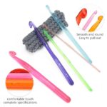 9-Piece Acrylic Crochet Hook Set 3mm–12mm