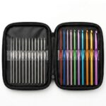 22-Piece Crochet Hook Set with Zipper Case