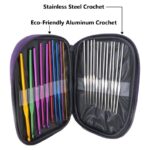 22-Piece Crochet Hook Set with Zipper Case
