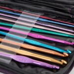 22-Piece Crochet Hook Set with Zipper Case