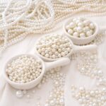 Ivory White Pearl Beads 4mm & 6mm Round ABS Spacer Beads for Jewelry Making