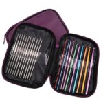 22-Piece Crochet Hook Set with Zipper Case