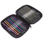 22-Piece Crochet Hook Set with Zipper Case
