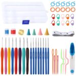 53-Piece Crochet Hook Set with Storage Case