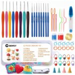 53-Piece Crochet Hook Set with Storage Case