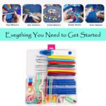 53-Piece Crochet Hook Set with Storage Case